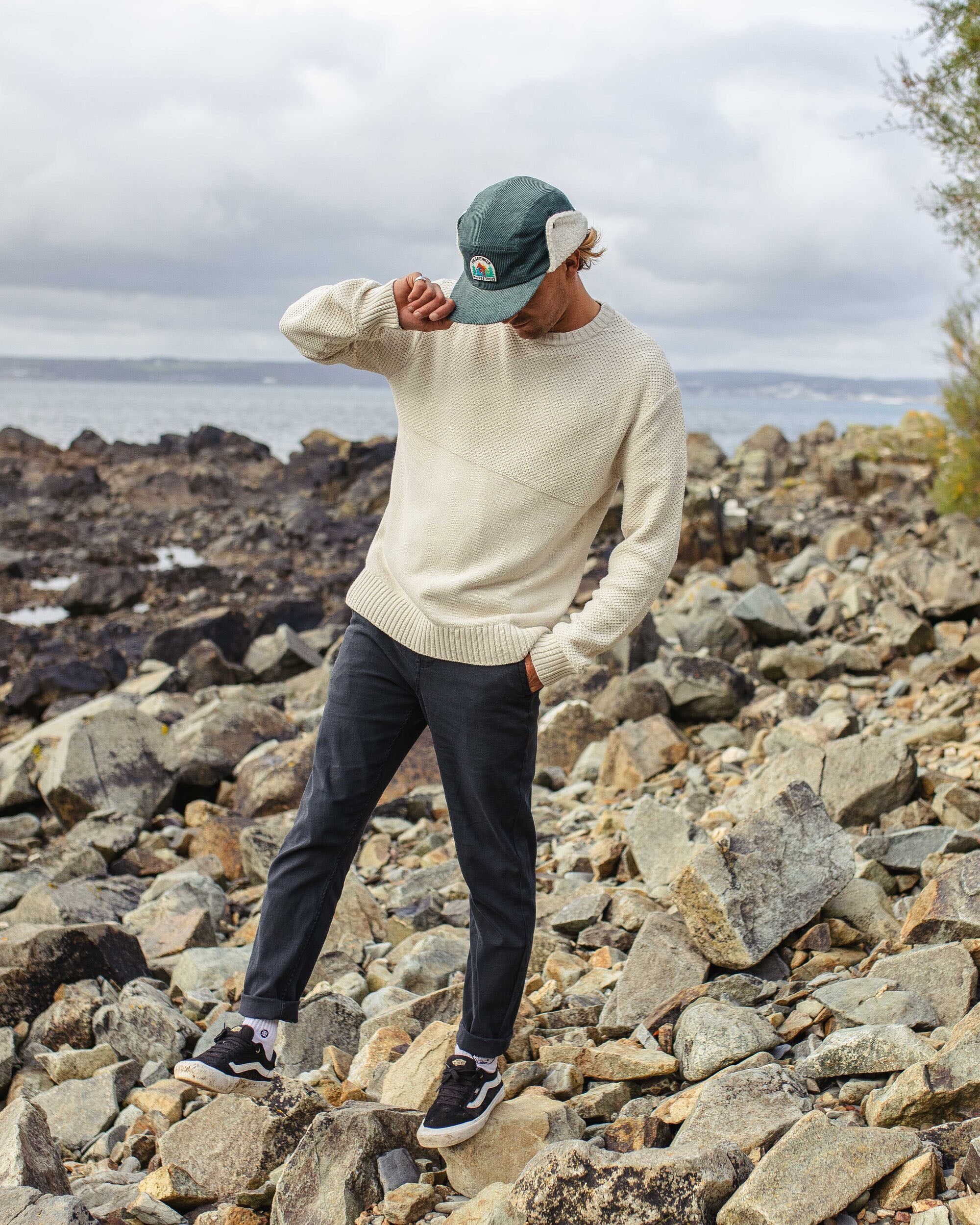 Swell Knitted Jumper - Off White - Image 6